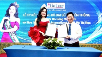 Hoa hậu Mrs Earth International 2024 Vũ Thị Hoa làm Đại sứ Truyền thông Tạp chí Đồ uống Việt Nam