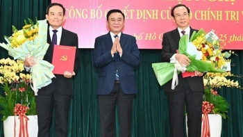 Đồng chí Trần Lưu Quang làm Bí thư Thành ủy TPHCM