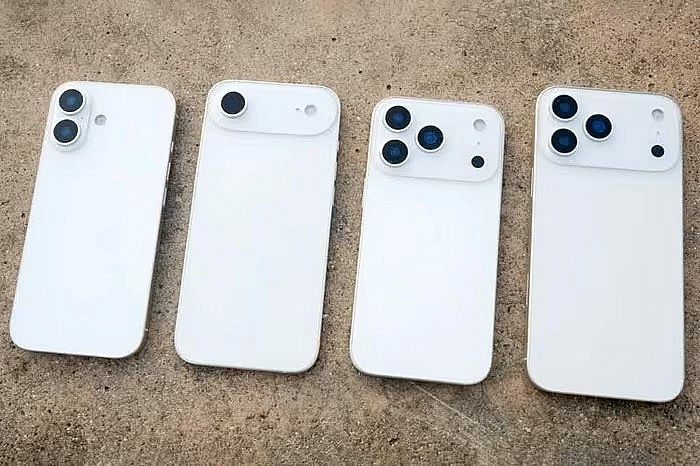 Hình ảnh rò rỉ của iPhone 17 Series.