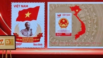 Bộ tem kỷ niệm 80 năm Quốc khánh 2/9 có gì nổi bật?