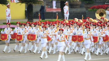 Toàn cảnh Lễ Tổng duyệt chương trình diễu binh, diễu hành kỷ niệm 80 năm Quốc khánh 2/9