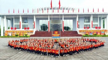 Hội Phụ nữ  tỉnh Thanh Hóa đồng diễn dân vũ, lan tỏa niềm tự hào mừng Quốc khánh 2/9