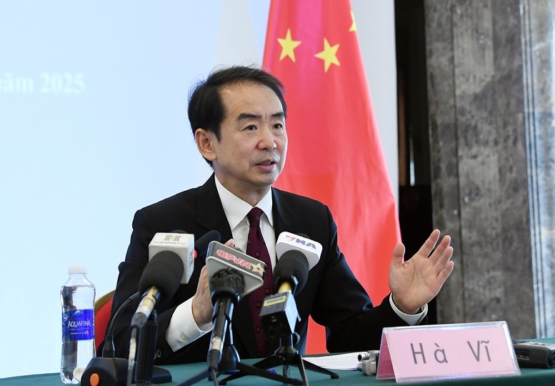 Đại sứ Trung Quốc tại Việt Nam Hà Vĩ - Ảnh: VGP