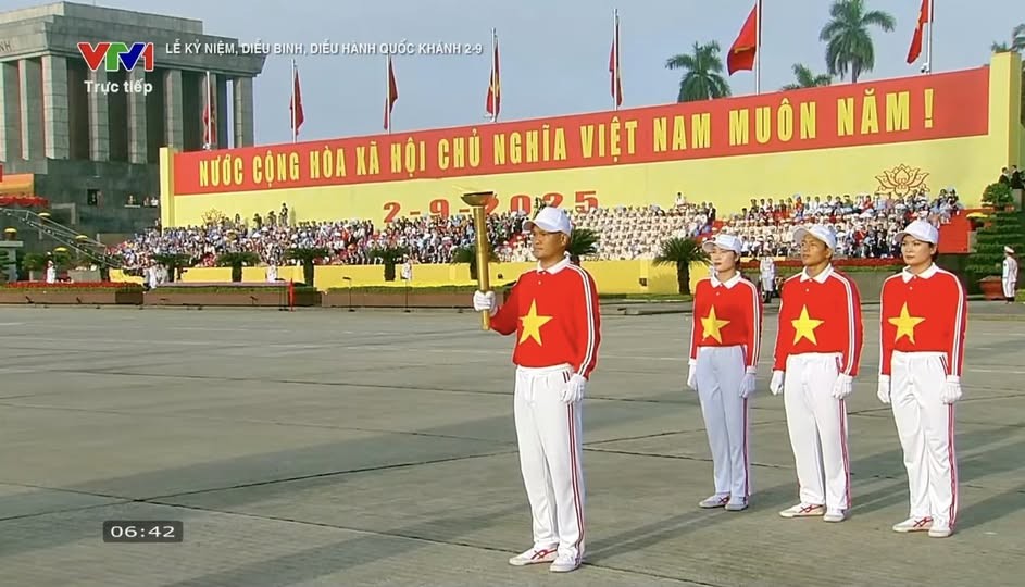 TRỰC TIẾP: Lễ kỷ niệm, diễu binh, diễu hành chào mừng Quốc khánh 2-9