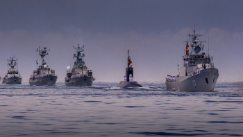 CHÙM ẢNH: Sức mạnh của lực lượng vũ trang trên biển