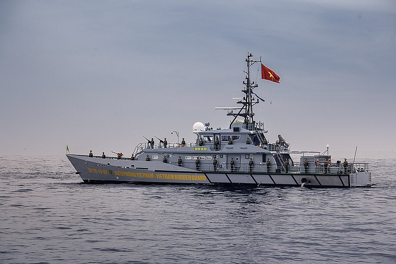 Biên đội tàu Bộ đội Biên phòng rời bến làm nhiệm vụ