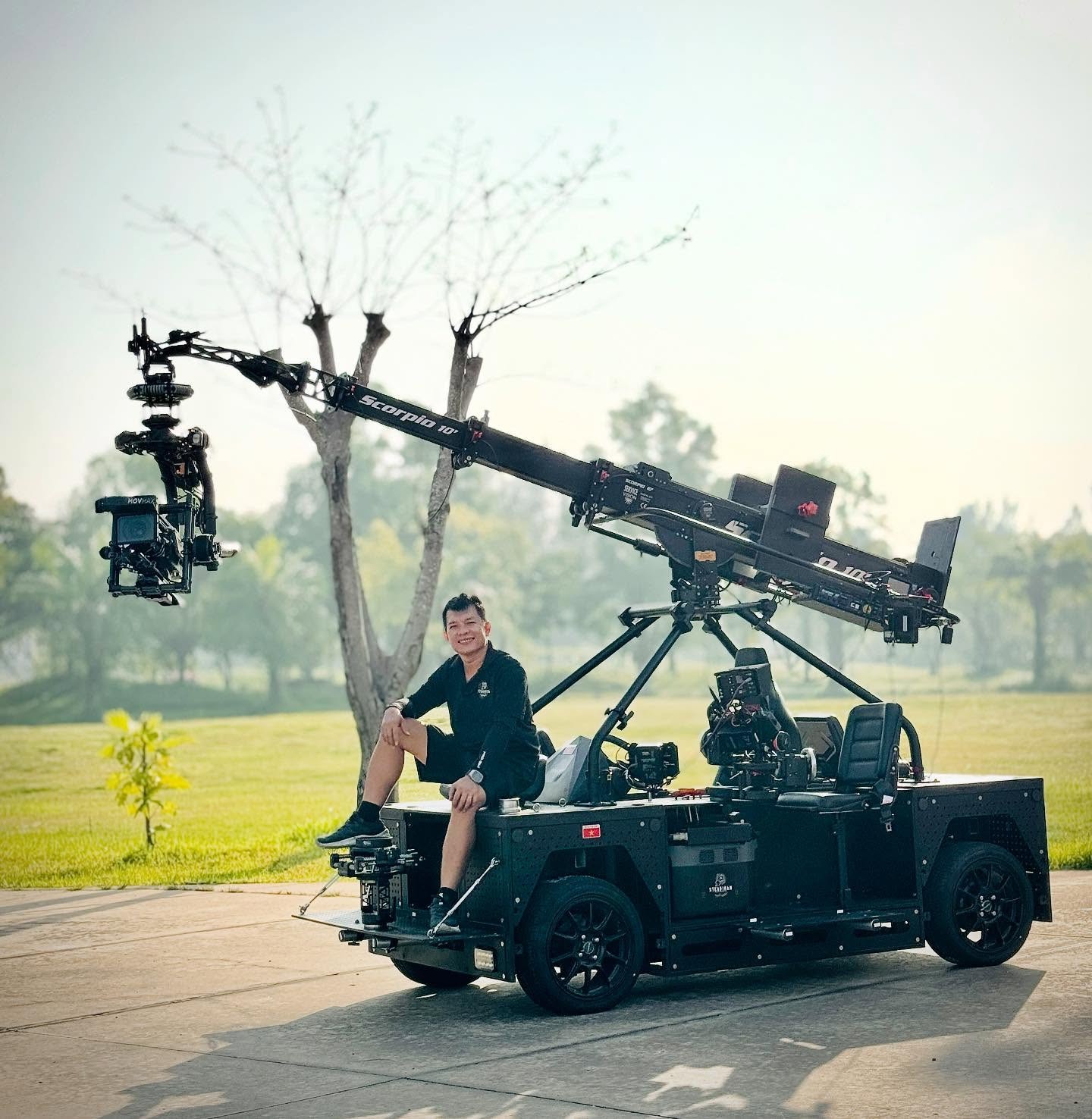 Nhà quay phim Lê Bảo Hân được nhiều người trong ngành điện ảnh nể trọng - Ảnh: FBNV