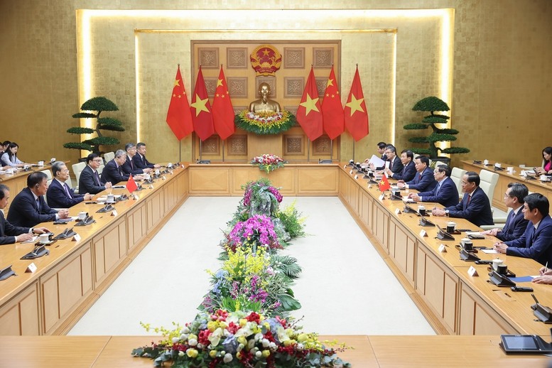 Hai bên nhất trí tiếp tục thực hiện hiệu quả nhận thức chung cấp cao, kiểm soát và giải quyết tốt hơn bất đồng, chia sẻ, thấu hiểu lẫn nhau - Ảnh: VGP