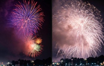 Hà Nội rực sáng pháo hoa tầm cao mừng Quốc khánh 2/9