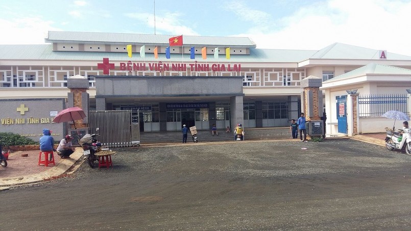 Các học sinh đang được điều trị tại Bệnh viện Nhi Gia Lai. Các học sinh đang được điều trị tại Bệnh viện Nhi Gia Lai.