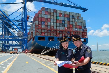 Tổng trị giá xuất nhập khẩu hàng hóa trong 8 tháng đạt gần 600 tỷ USD