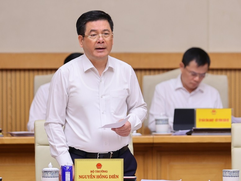 Bộ trưởng Bộ Công Thương Nguyễn Hồng Diên - Ảnh: VGP