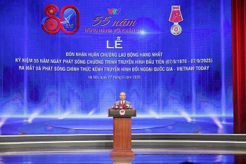 Tổng Bí thư Tô Lâm trao Huân chương Lao động hạng Nhất tặng Đài Truyền hình Việt Nam
