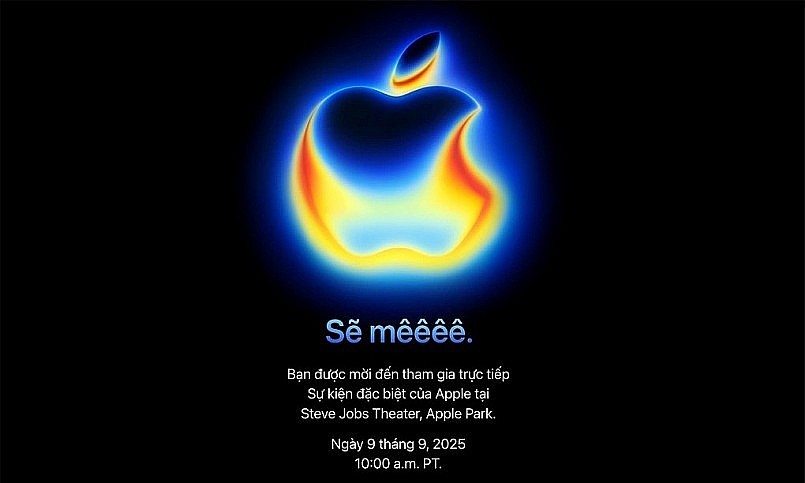Sự kiện sẽ được tổ chức tại nhà hát Steve Jobs trong khuôn viên Apple Park ở Cupertino, California, vào lúc 10h sáng ngày 9/9 (tức 0h ngày 10/9, giờ Việt Nam).
