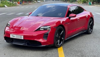 Nguy cơ cháy pin, Porsche tiếp tục triệu hồi loạt xe điện Taycan tại Việt Nam