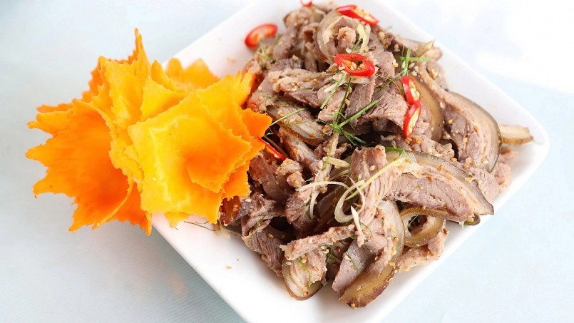 Món dê tái chanh – tinh hoa ẩm thực Ninh Bình