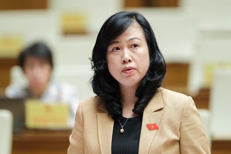 Bộ trưởng Y tế Đào Hồng Lan.