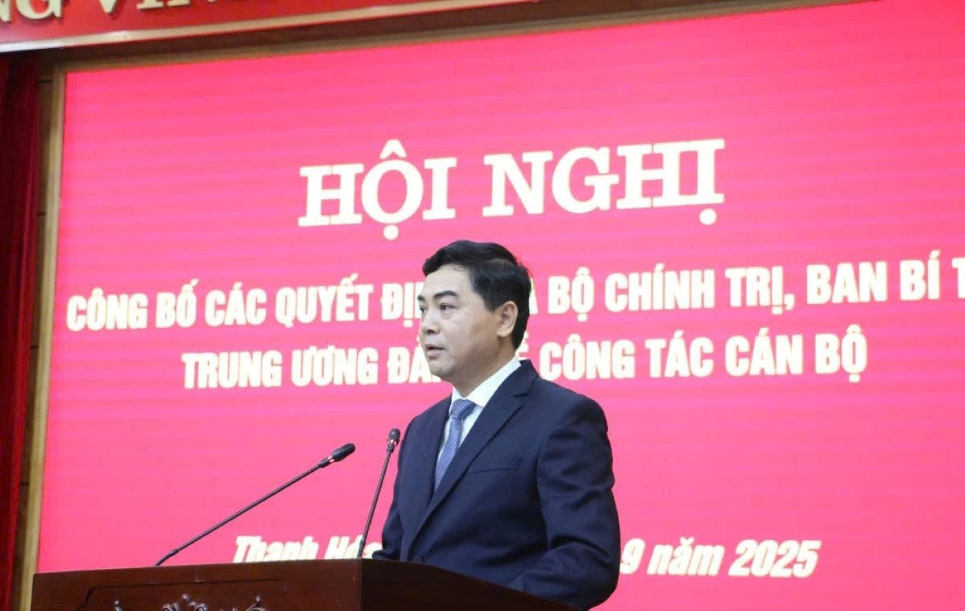 Công bố quyết định của Bộ Chính trị, Ban Bí thư về công tác nhân sự tại Thanh Hóa