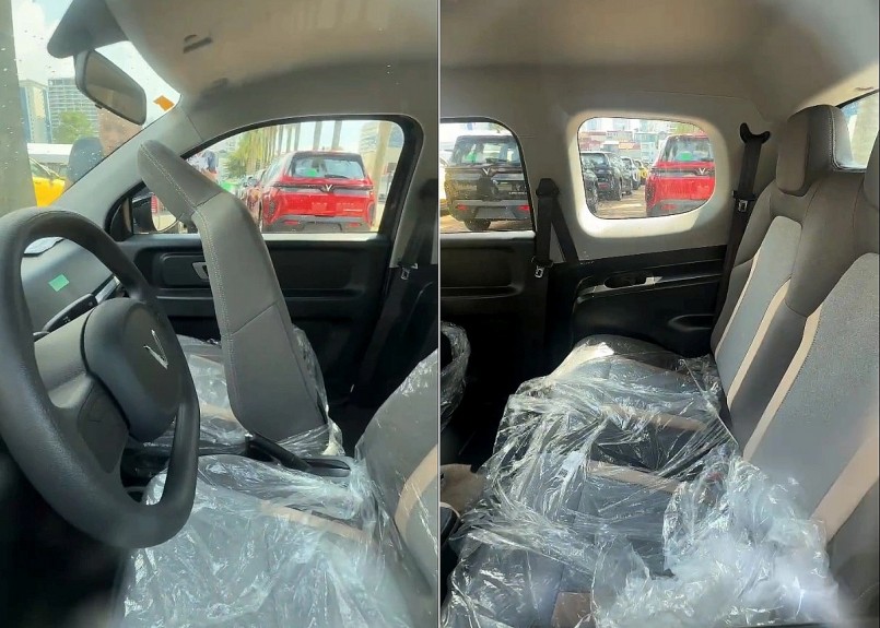 Cabin được thiết kế thực dụng, tập trung vào độ bền bỉ với toàn bộ ghế bọc nỉ, điểm xuyết các chi tiết màu vàng nổi bật.