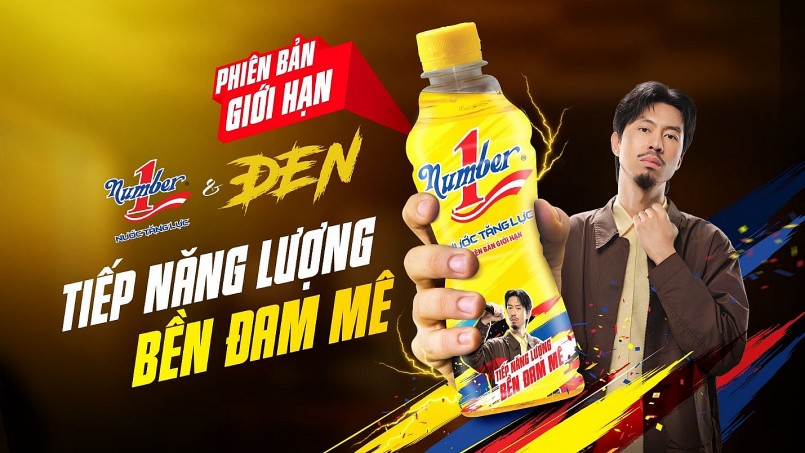 Hãy tiếp năng lượng với Number 1 để cùng đại sứ thương hiệu Đen không ngừng bước đi trên hành trình đầy đam mê. Hãy tiếp năng lượng với Number 1 để cùng đại sứ thương hiệu Đen không ngừng bước đi trên hành trình đầy đam mê.