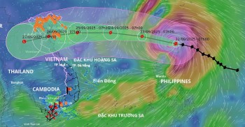 Siêu bão Ragasa tiến vào Biển Đông với sức gió cấp 17, quỹ đạo khó lường