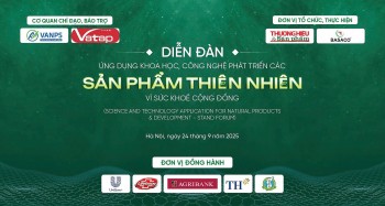 Diễn đàn Ứng dụng khoa học, công nghệ phát triển các sản phẩm thiên nhiên vì sức khoẻ cộng đồng sẽ khai mạc sáng mai tại Hà Nội