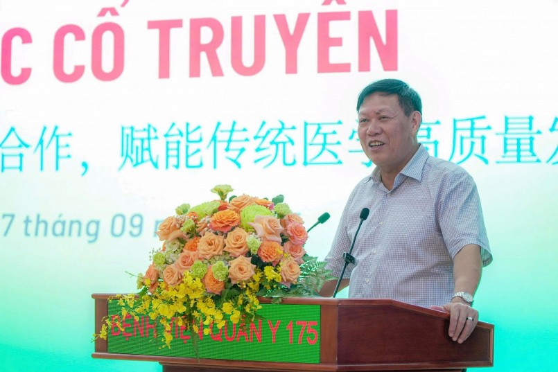 Thứ trưởng Bộ Y tế Đỗ Xuân Tuyên phát biểu tại sự kiện ẢNH: T.T Thứ trưởng Bộ Y tế Đỗ Xuân Tuyên phát biểu tại sự kiện ẢNH: T.T