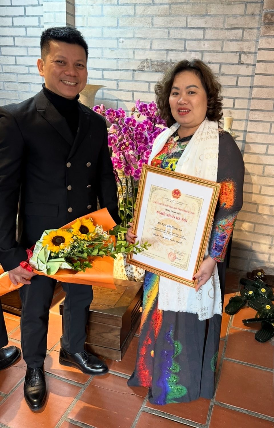 Nghệ nhân cắm hoa nghệ thuật Ngô Thị Hồng An: Người giữ lửa nghề hoa, lan tỏa giá trị văn hóa Việt