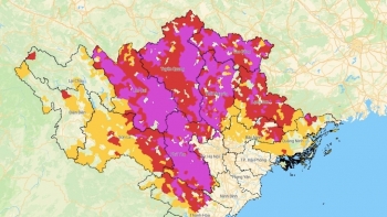 Báo động sạt lở đất, lũ quét tại gần 900 xã sau bão số 10