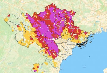 Báo động sạt lở đất, lũ quét tại gần 900 xã sau bão số 10