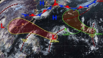 Xuất hiện áp thấp nhiệt đới mạnh, nguy cơ hình thành bão số 11