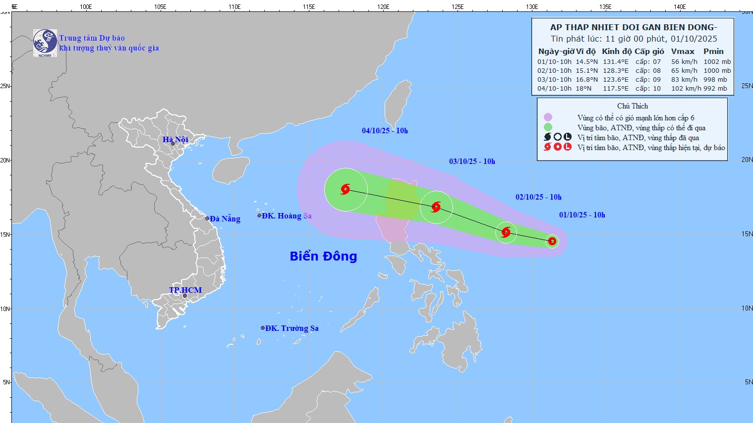 Thủ tướng yêu cầu khẩn trương ứng phó bão số 11