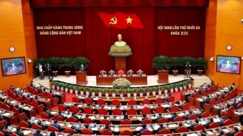 Thông cáo báo chí về ngày làm việc thứ hai Hội nghị Trung ương 13 khoá XIII