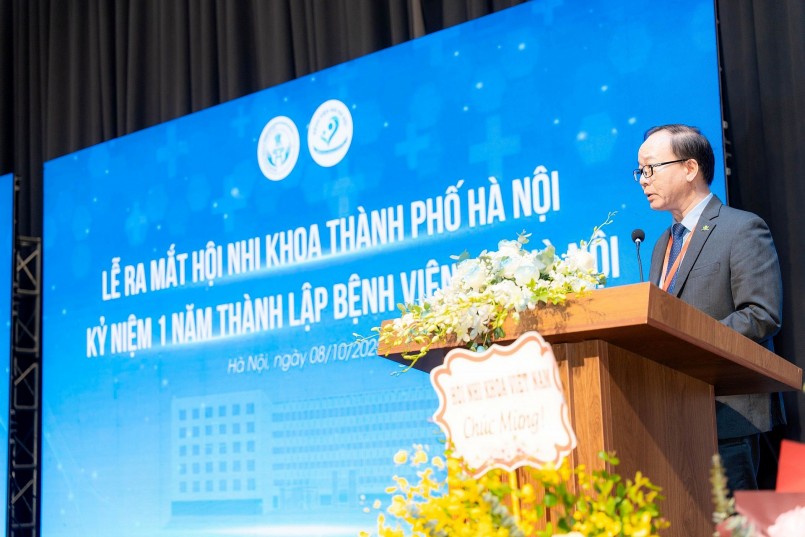 PGS.TS Trần Minh Điển, Giám đốc Bệnh viện Nhi Trung ương, Chủ tịch Hội Nhi khoa Việt Nam, cho biết các bệnh không lây nhiễm (NCDs) đang trở thành nguyên nhân gây tử vong và tàn tật hàng đầu tại Việt Nam
