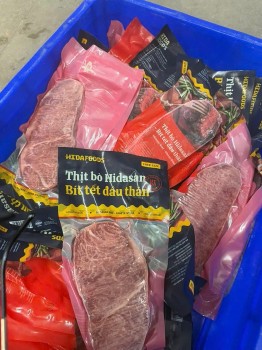 Khởi tố bốn đối tượng "phù phép" thịt trâu kém chất lượng thành thịt bò Wagyu