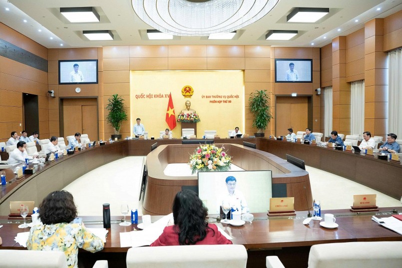 Quang cảnh Phiên họp thứ 50 Ủy ban Thường vụ Quốc hội khóa XV Quang cảnh Phiên họp thứ 50 Ủy ban Thường vụ Quốc hội khóa XV