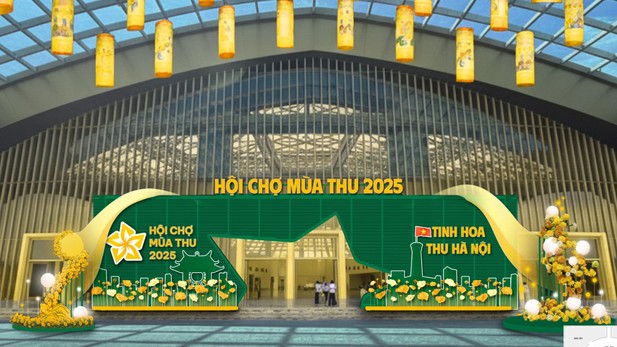 Lễ khai mạc Hội chợ Mùa Thu 2025 sẽ diễn ra lúc 20h ngày 25/10