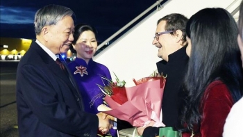 Tổng Bí thư Tô Lâm bắt đầu thăm chính thức Cộng hòa Phần Lan