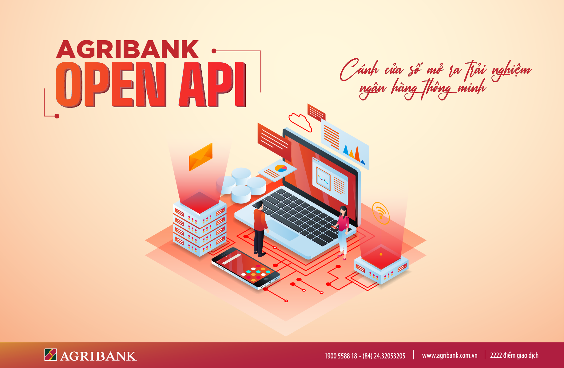 Agribank đang cung cấp 3 gói sản phẩm đem lại trải nghiệm dịch vụ đa dạng, hiện đại cho khách hàng.