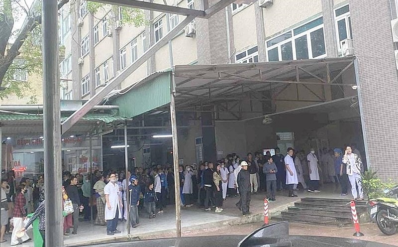 Vụ việc đau lòng xảy ra vào khoảng 10h sáng ngày 23/10 tại khoa Sơ sinh, Bệnh viện Sản Nhi Nghệ An.