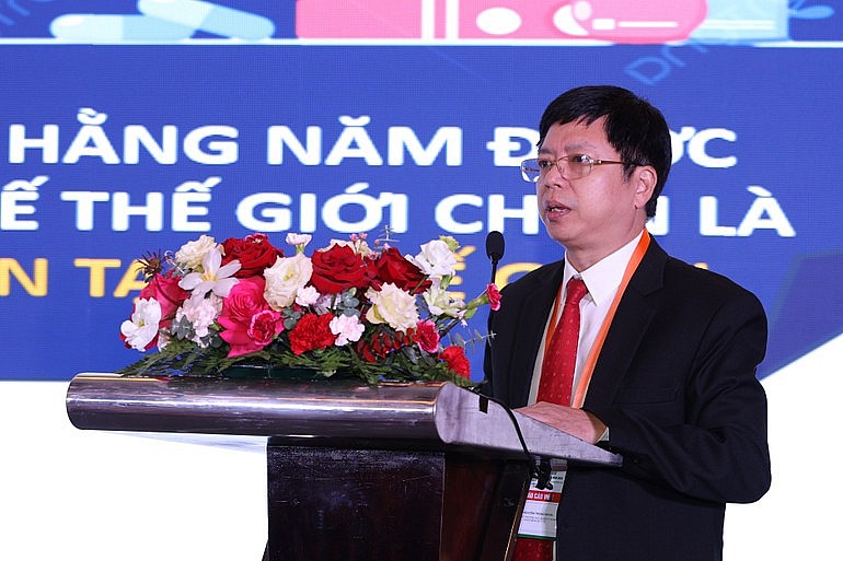 Tiến sĩ, bác sĩ Nguyễn Trọng Khoa, Phó Cục Trưởng Cục quản lý Khám chữa bệnh, Bộ Y tế phát biểu.