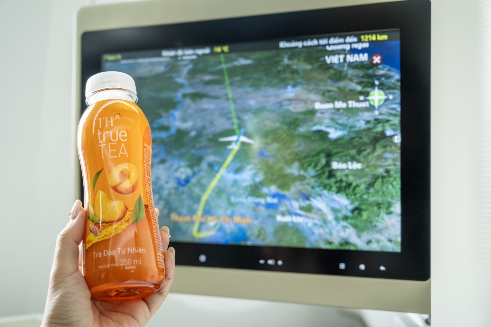 Sản phẩm TH true MILK “cất cánh” cùng Vietnam Airlines