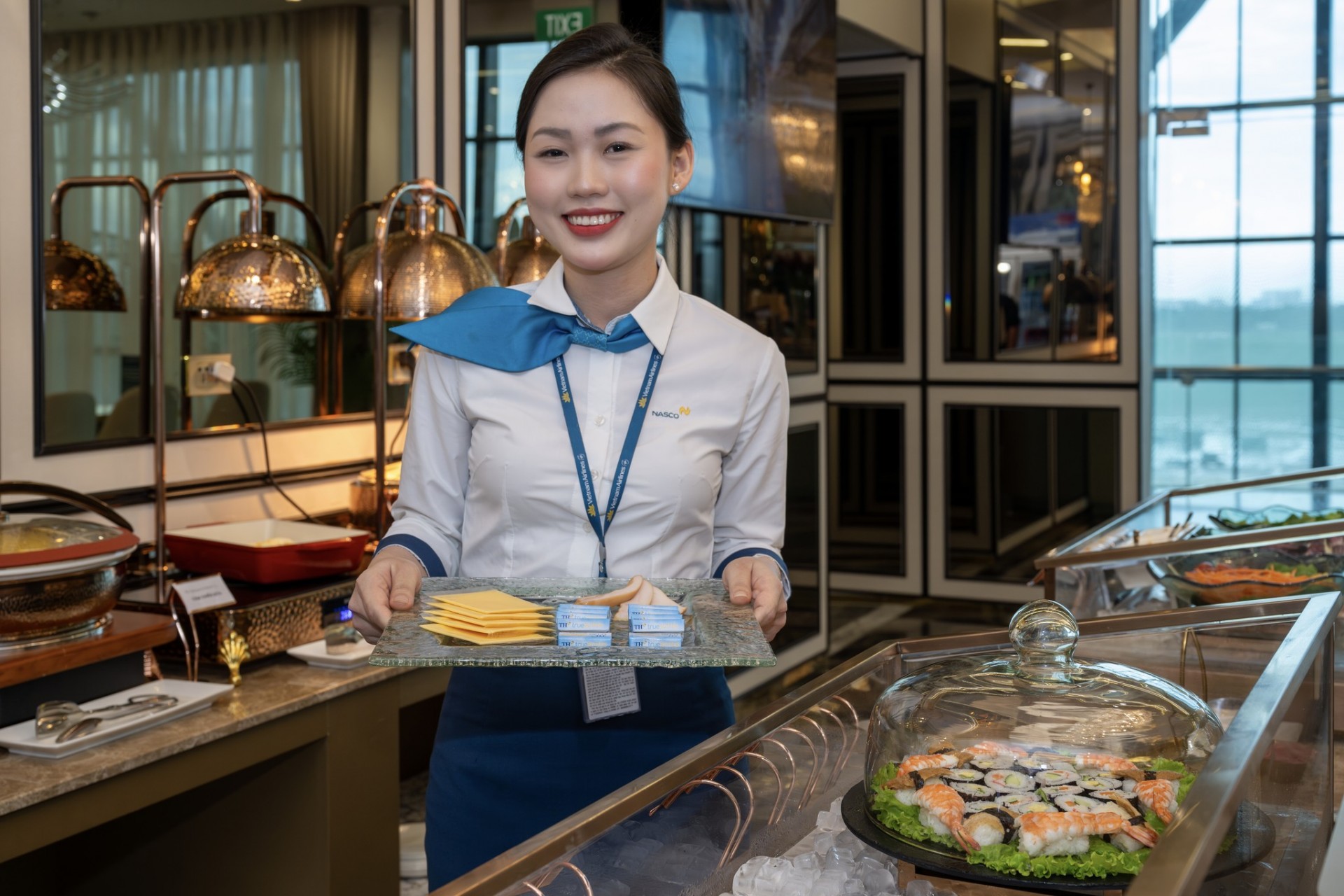Sản phẩm TH true MILK “cất cánh” cùng Vietnam Airlines