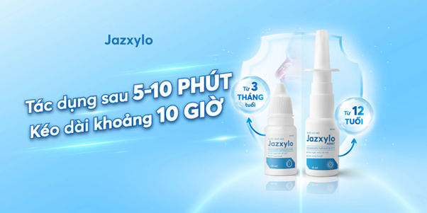Jazxylo được thiết kế phù hợp giảm nghẹt cho từng đối tượng