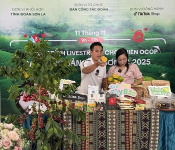 OCOP bùng nổ nhờ sức mạnh livestream