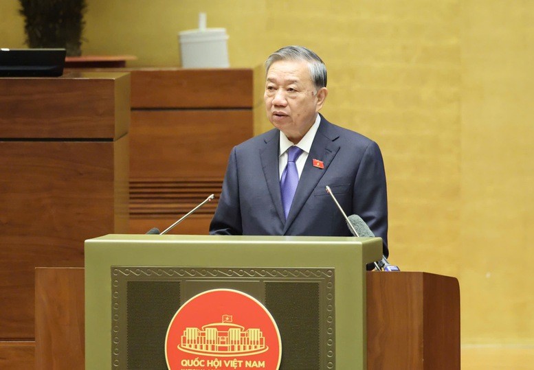 Tổng Bí thư Tô Lâm phát biểu chỉ đạo tại Hội nghị toàn quốc triển khai công tác bầu cử đại biểu Quốc hội khóa XVI và đại biểu Hội đồng nhân dân các cấp nhiệm kỳ 2026-2031