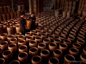 Giữ lửa truyền thống, thổi hồn tinh hoa vào từng sản phẩm gốm Phù Lãng