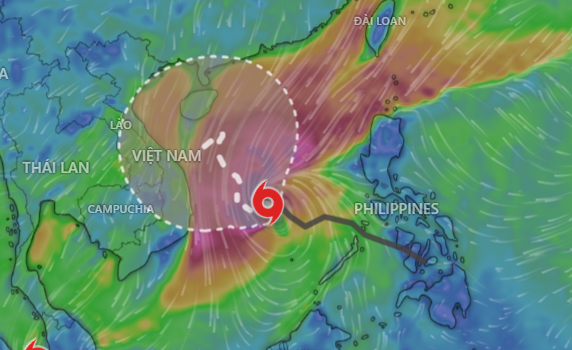 Bão số 15 diễn biến "lắt léo" và hai kịch bản tác động
