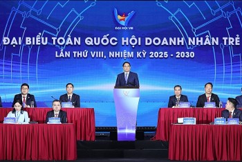 Thủ tướng kêu gọi doanh nhân trẻ thực hiện "6 nhất", tiên phong đưa thương hiệu Việt vươn tầm quốc tế