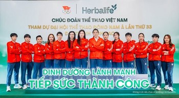 Herbalife Việt Nam đồng hành cùng Ủy ban Olympic Việt Nam tổ chức Lễ xuất quân của Đoàn Thể thao Việt Nam tham dự SEA Games 33